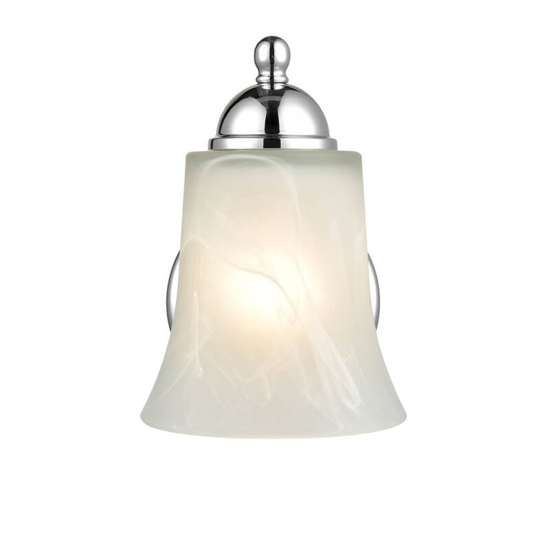 Millennium Lighting 1 Light Metal Wall Sconce with Faux Alabaster Glass Shades - N/A