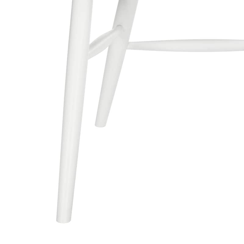 SAFAVIEH Dining 19-inch Wren White Spindle Dining Chair (Set of 2) - 21"W x 22"D x 34"H