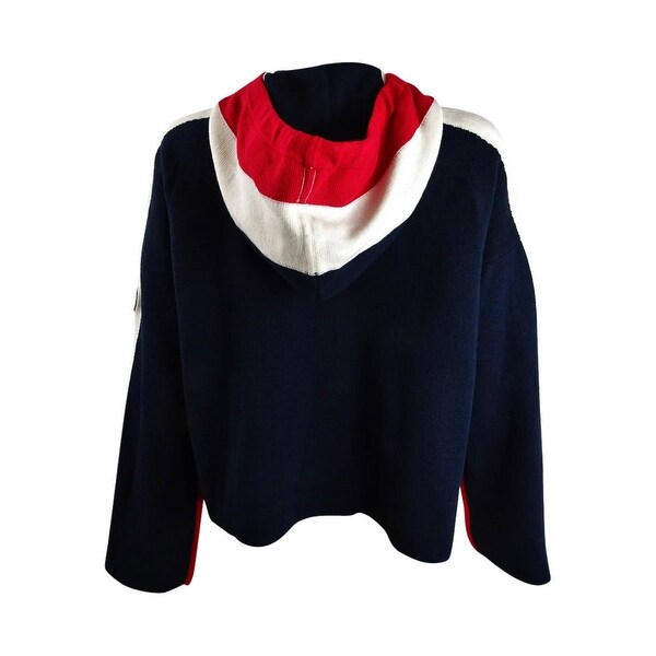 tommy hilfiger women's cropped sweatshirt