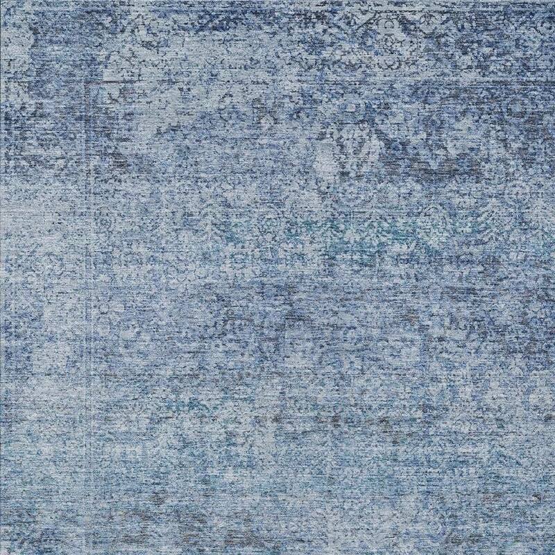 HomeRoots Abstract Traditional Rectangle Outdoor Rug