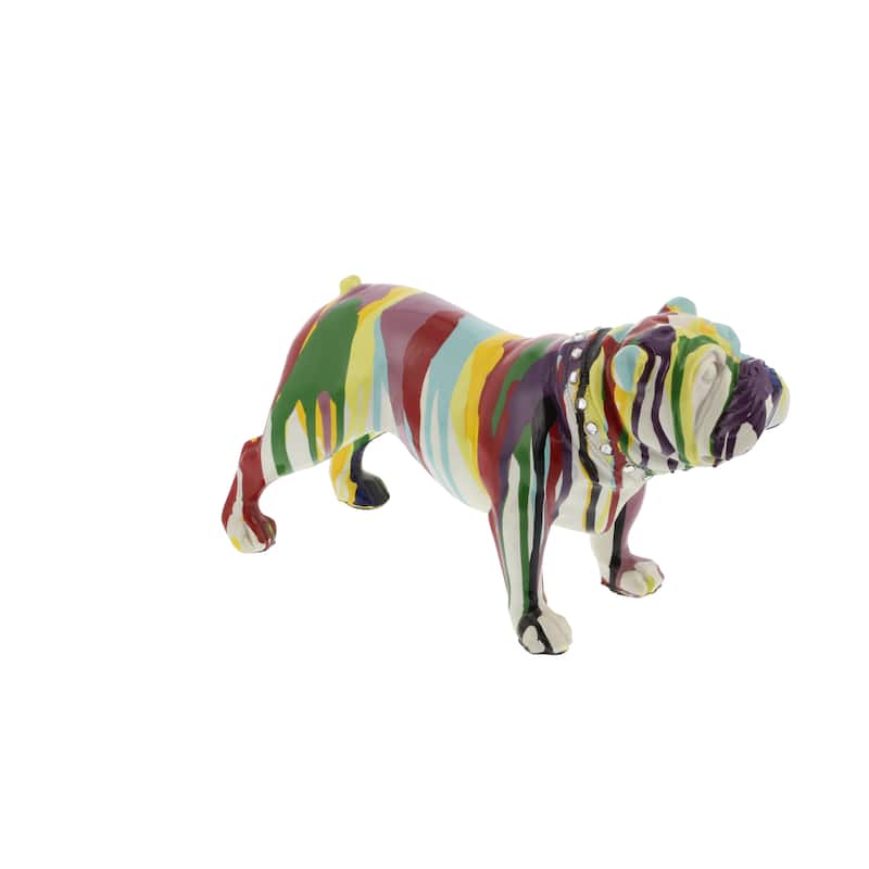 The Novogratz Multi Colored Polystone Various Animal Sculpture