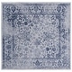 preview thumbnail 168 of 208, SAFAVIEH Adirondack Dakota Rustic Shabby Chic Distressed Rug 6' Square - Grey/Navy - Square