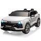 preview thumbnail 34 of 38, 24V Kids Ride on Car 2 Seater, Licensed Chevrolet Blazer Battery Powered Electric Vehicles Car Ride on Toys - 46.5x24.4x15in White
