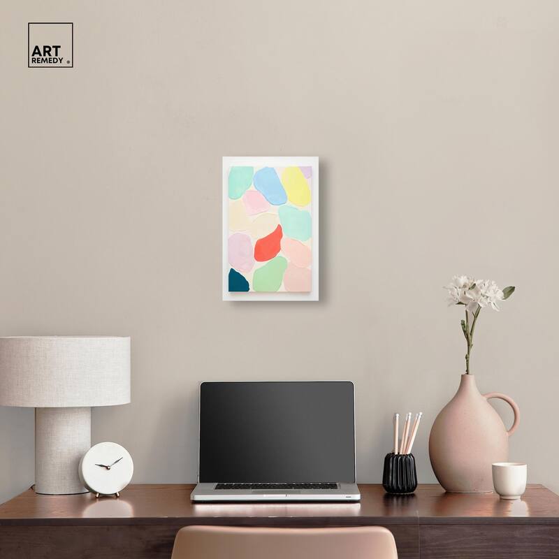 Sorbet Smudges I Canvas by Art Remedy, Gallery Wrapped