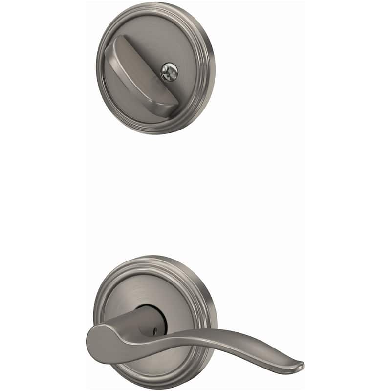 Schlage Custom Single Cylinder Keyed Entry Interior Only Pack with