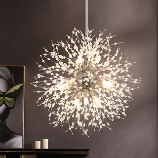 Firework Chandelier Ceiling Light Fixtures, Modern Crystal Chandelier ...