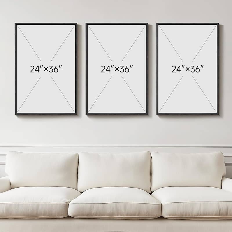 Large 3D Textured Framed Black and White Abstract Wall Art