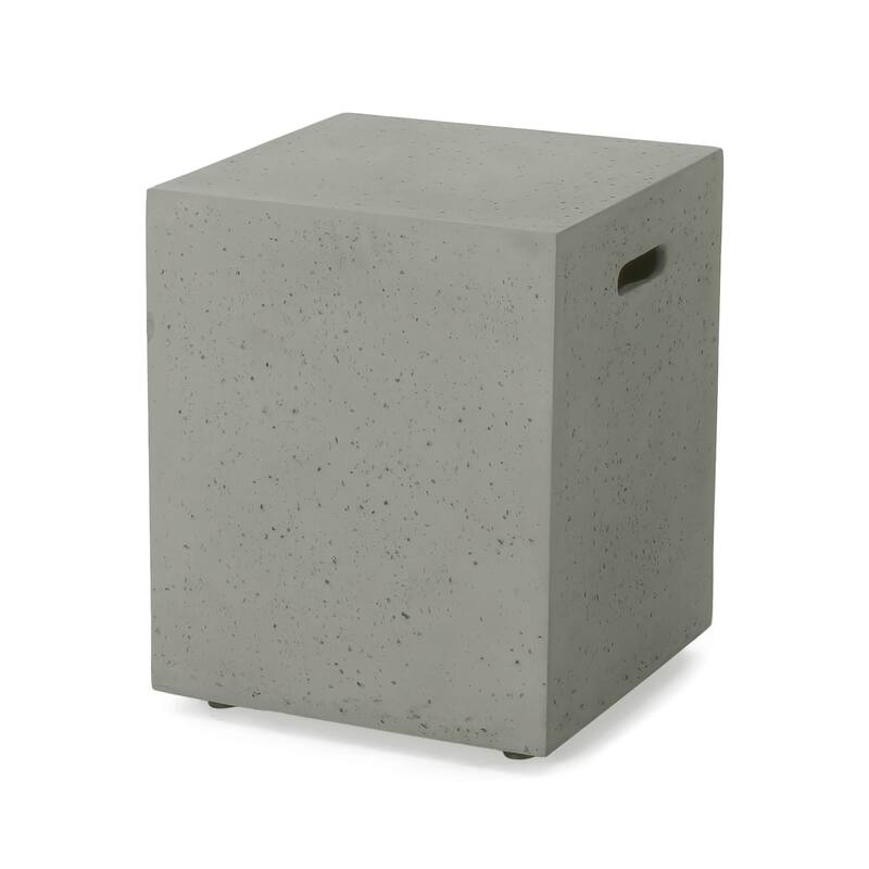 Aidan Circular 50K BTU Outdoor Gas Fire Pit Table with Tank Holder by Christopher Knight Home