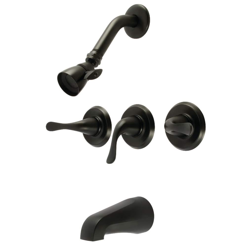 Yosemite Three-Handle Tub Shower Faucet