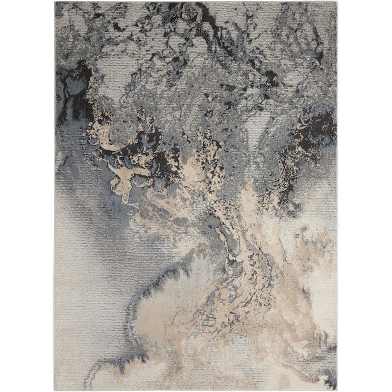 Nourison Maxell Modern Glam Abstract Area Rug