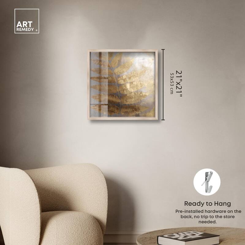 Golden Canopy (II) Shadowbox by Art Remedy