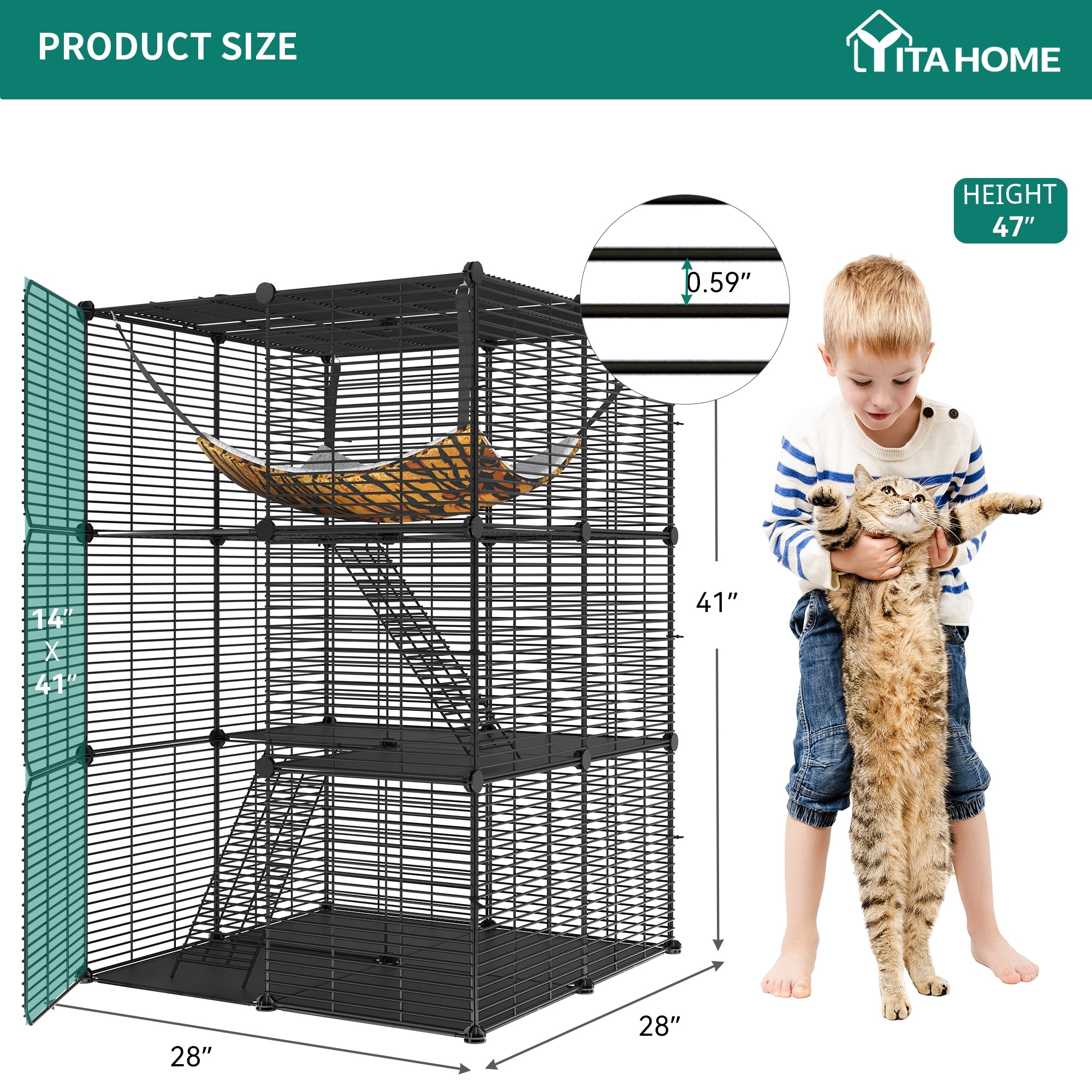 Indoor cat cages kennels clearance