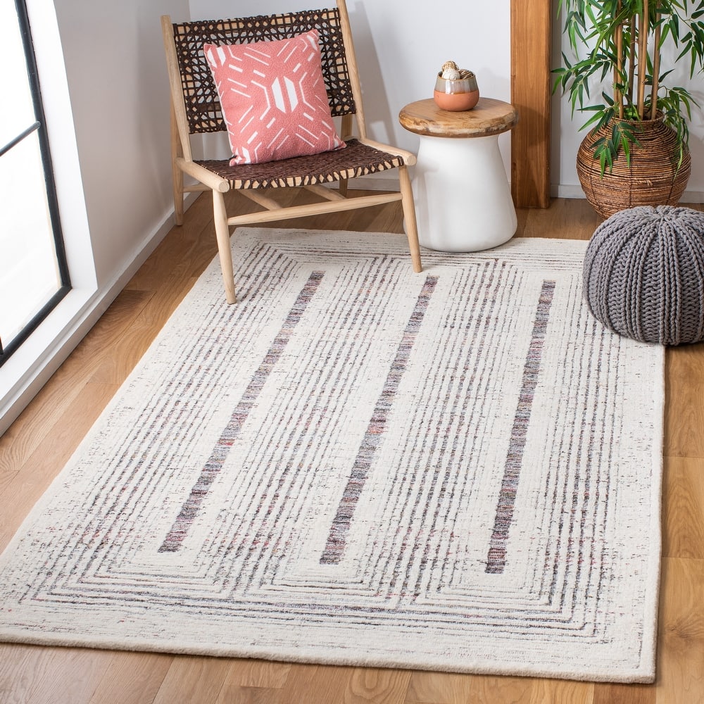 SAFAVIEH Handmade Metro Joele Modern Wool Rug