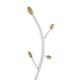 preview thumbnail 20 of 18, Roundhill Furniture Arles Metal Standing Coat Rack
