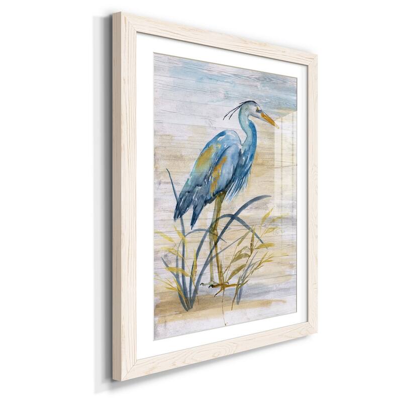 Blue Heron I-Premium Framed Print - Ready to Hang