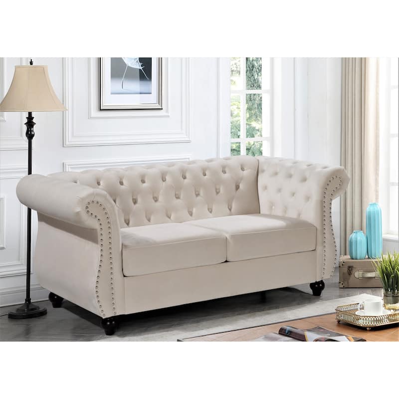 Antoinette Chesterfield Loveseat