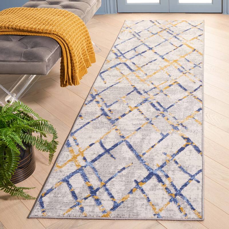 SAFAVIEH Odyssey Adolfine Modern Trellis Rug