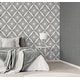 preview thumbnail 4 of 5, Fine Decor Denver Dark Grey Starburst Wallpaper