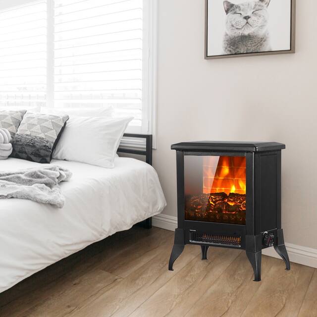 14 inch 1400w Freestanding Fireplace
