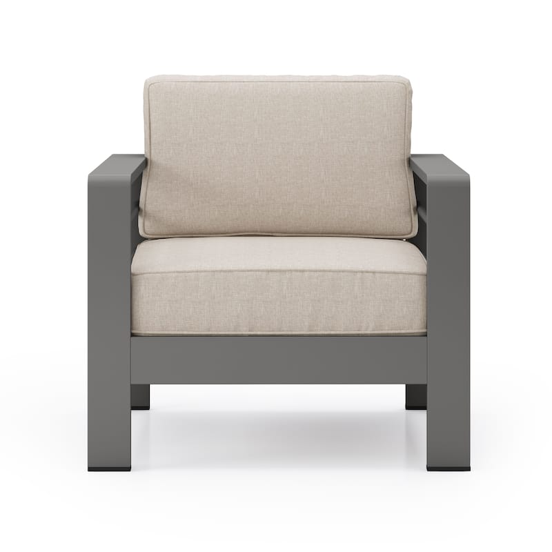 Christopher Knight Home - Cape Coral Outdoor Aluminum Club Chair