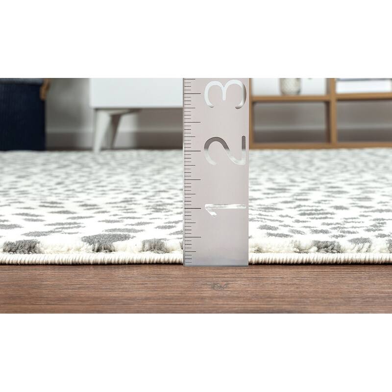 Abani Rugs Arto Contemporary Cheetah Print Area Rug