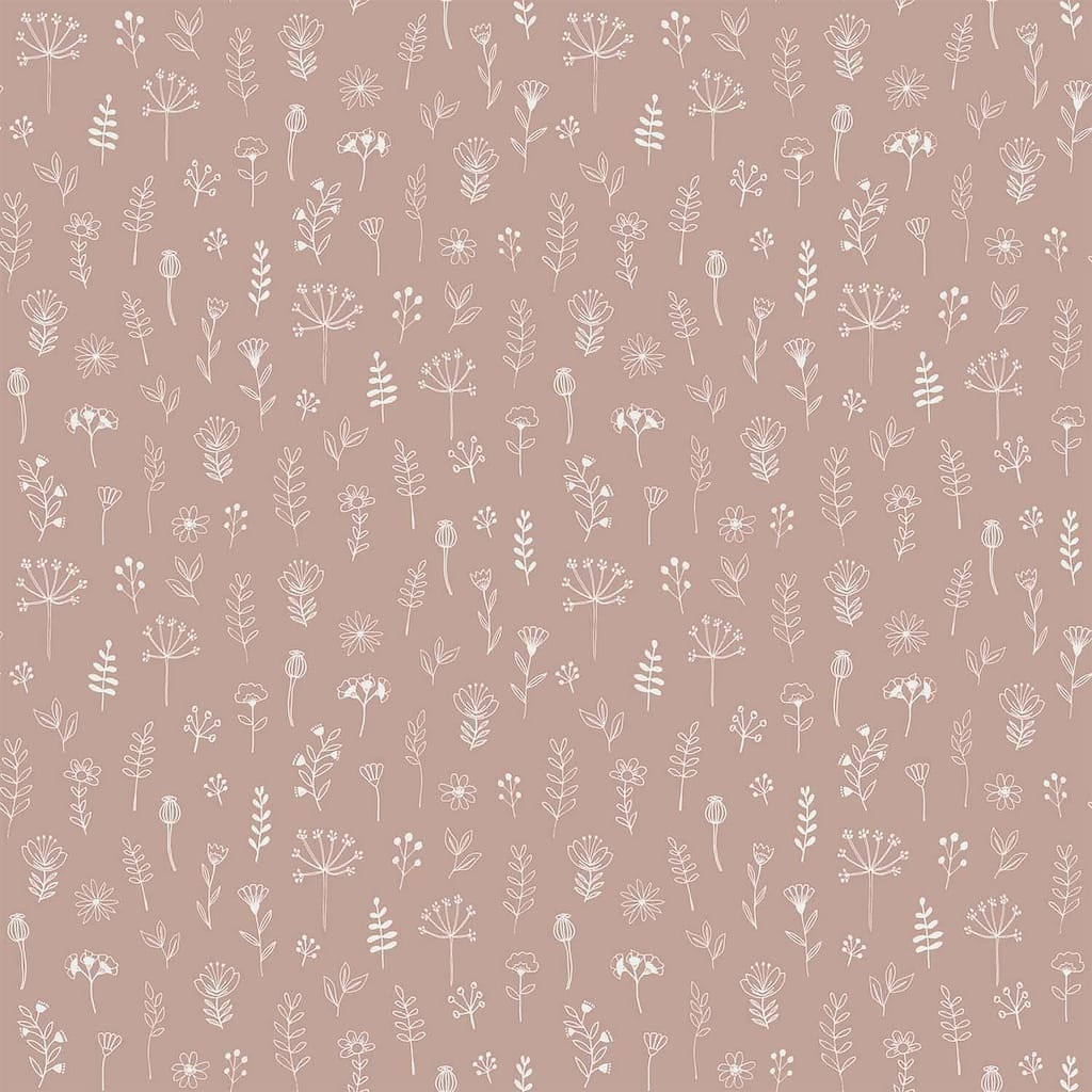 Chesapeake Tatula Rose Floral Wallpaper - 20.9 x 396 x 0.025