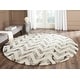 preview thumbnail 16 of 121, SAFAVIEH Dip Dye Marybeth Hand-tufted Wool Chevron Area Rug