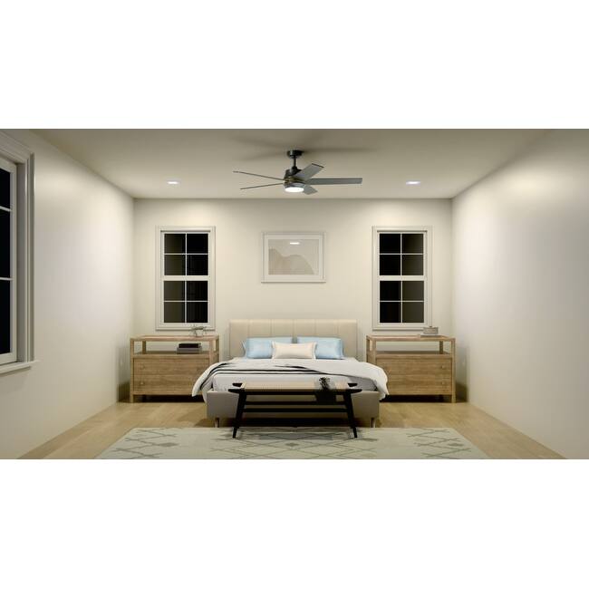Kichler 300059 Maeve 52" 5 Blade Indoor LED Ceiling Fan