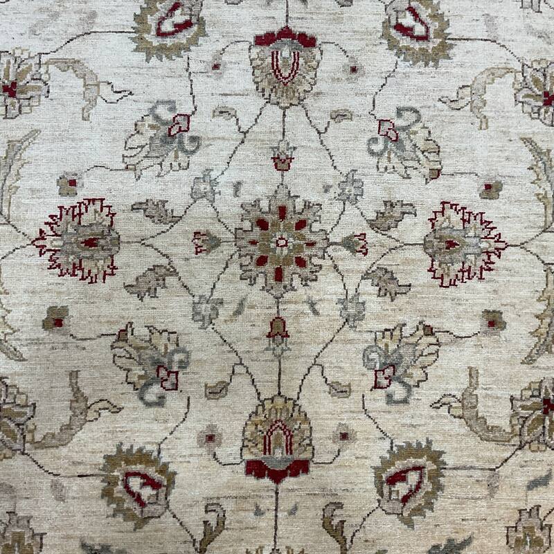 HERAT ORIENTAL Handmade Oushak Wool Rug - 6' x 8'9"