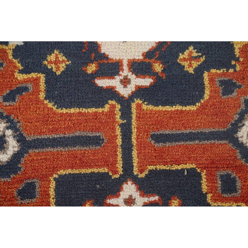 Heriz Serapi Oriental Runner Rug Handmade Wool Carpet - 2'7" x 8'0"