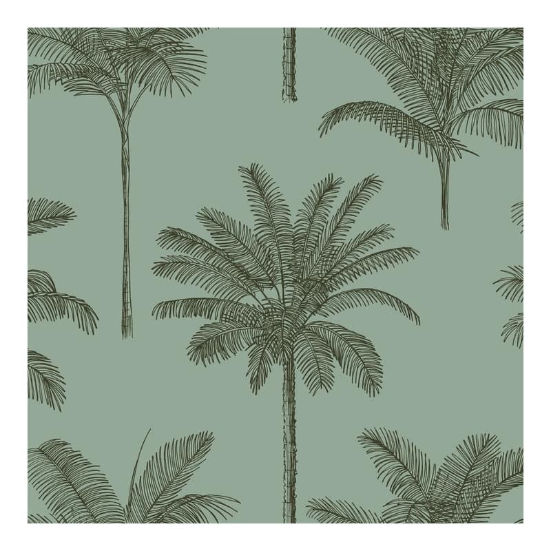 ESTA Home Taj Sage Palm Trees Wallpaper - 20.9 x 396 x 0.025