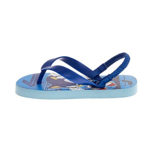 Sonic The Hedgehog Boys' Slip On Flip Flops. (Toddler/Little Kids)