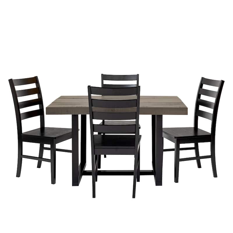 Middlebrook 5-piece Distressed Solid Wood Dining Set