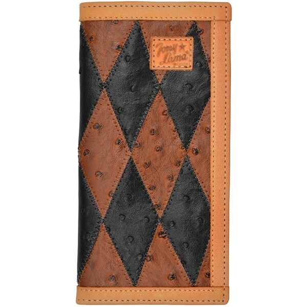 Tony lama ostrich wallet clearance