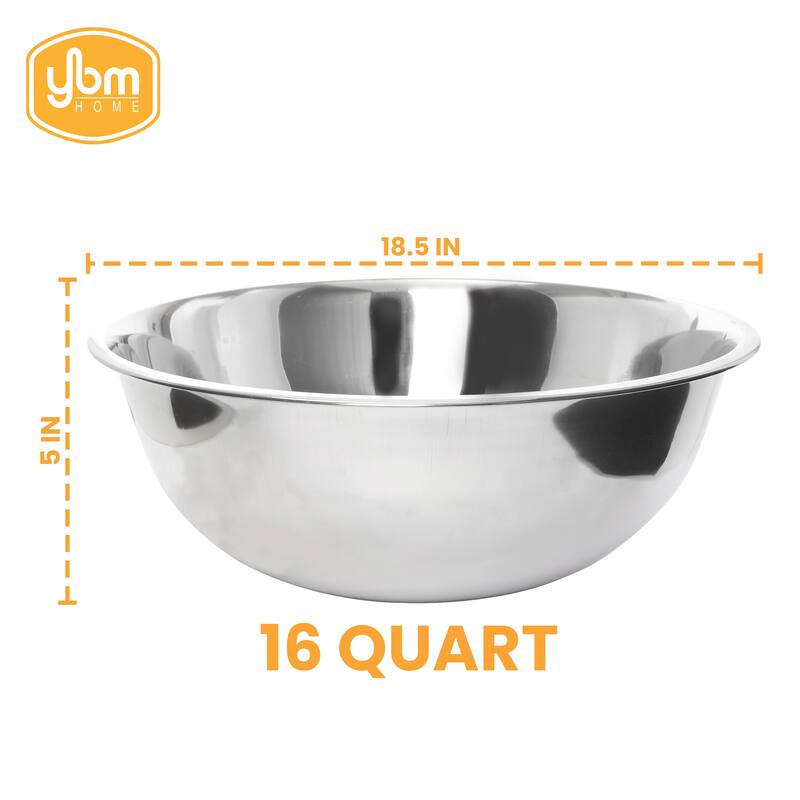 Premium Polished Mirror Nesting Stainless Steel Mixing Bowl