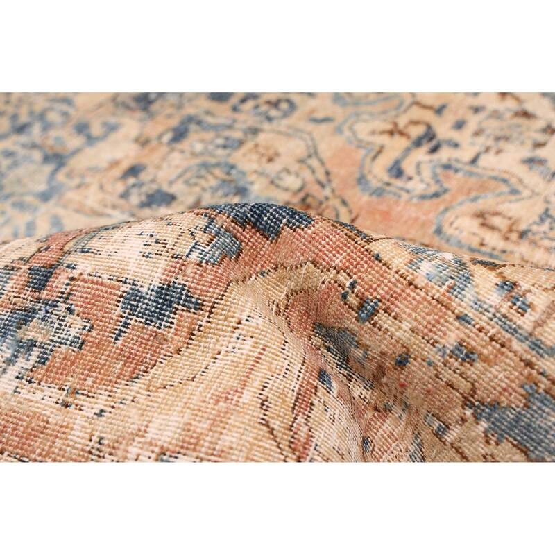 ECARPETGALLERY Hand-knotted Antalya Vintage Copper Wool Rug - 10'0 x 13'3