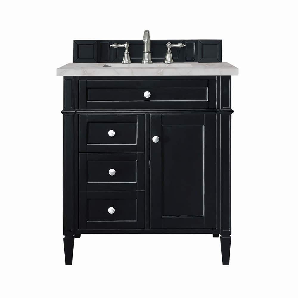 James Martin Vanities 650-V30-3VSL Brittany 30" Single Basin Poplar