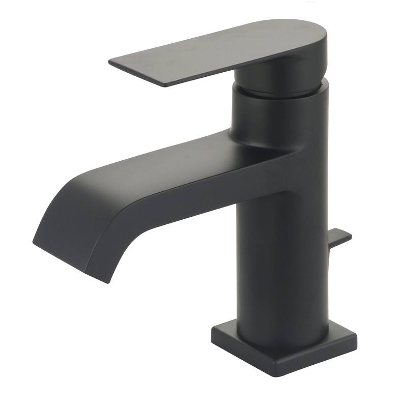 Olympia Faucets L-6090 i4 1.2 GPM Single Hole Bathroom Faucet - Matte Black