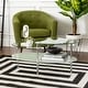 preview thumbnail 4 of 9, Middlebrook Wallace Oval Coffee Table with Frosted Glass