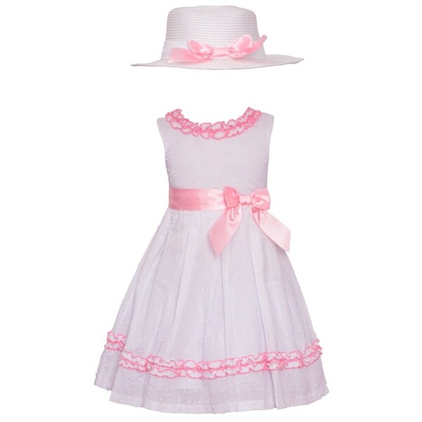 easter dress with matching hat