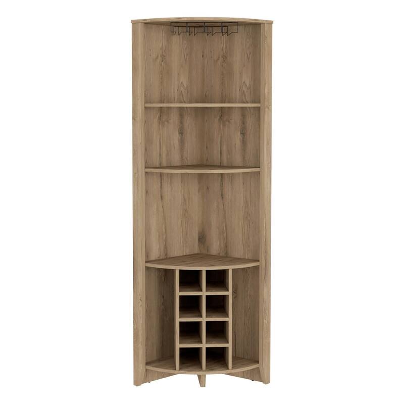 Essential Corner, Wine Rack, Two Side Shelves