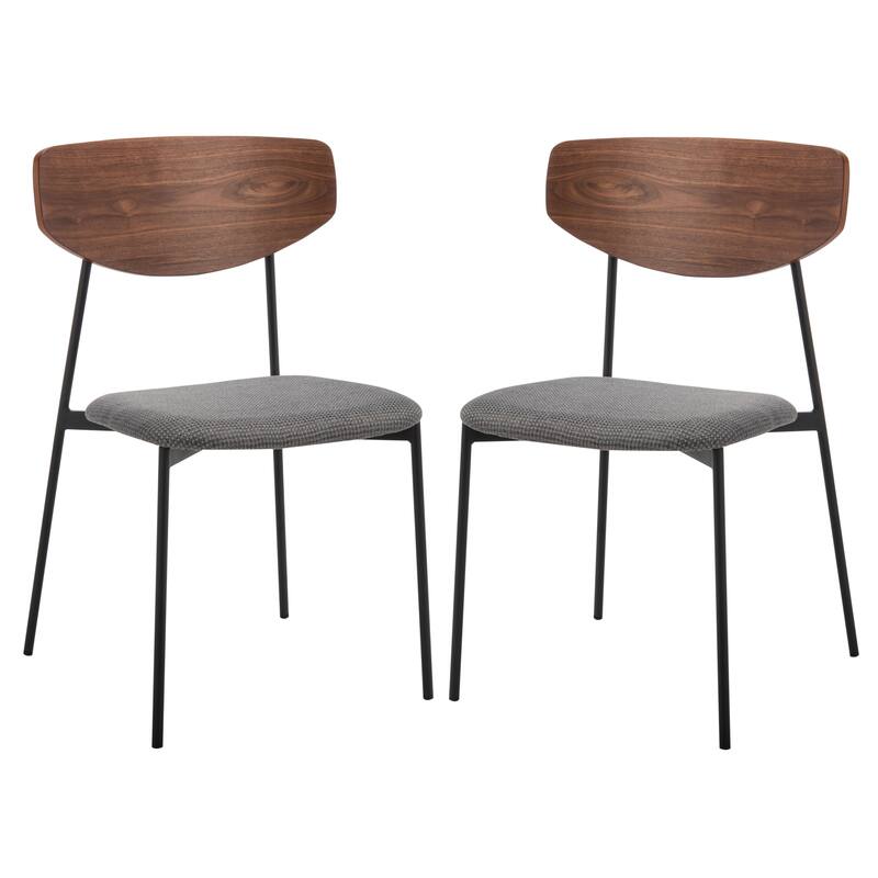 SAFAVIEH Ryker Mid-Century Dining Chair (Set of 2) - 20"W x 19"D x 33"H
