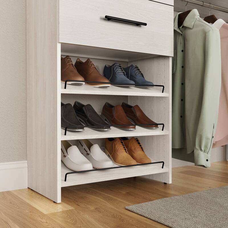 ClosetMaid SuiteSymphony 25-inch Wide Angled Shoe Shelves (2-Pack)