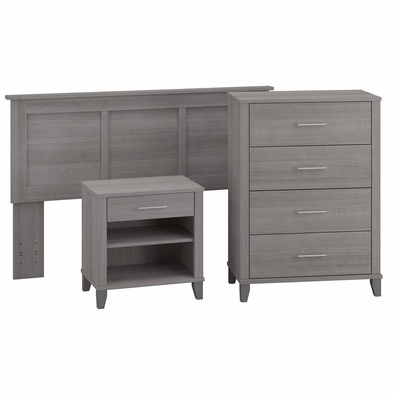 Somerset Full/Queen Size Headboard Bedroom Set by Bush Furniture