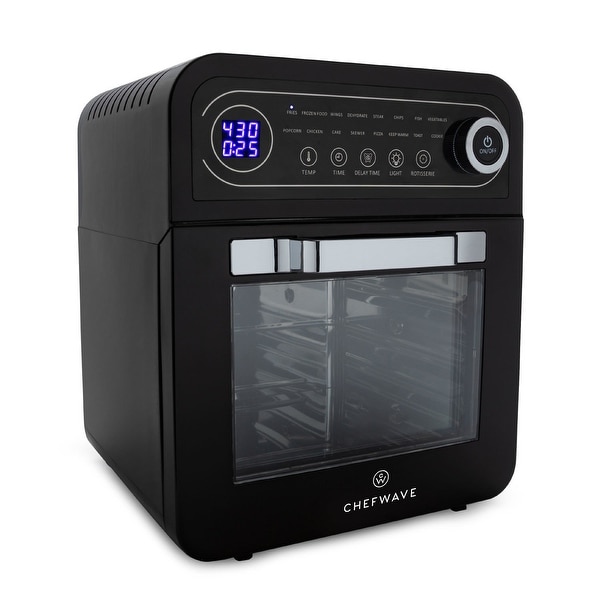 ChefWave 12.6 Quart Air Fryer Oven with Dehydrator and Rotisserie