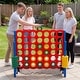 preview thumbnail 30 of 45, Costway Jumbo 4-to-Score 4 in A Row Board Game Set Outdoor Indoor Kids