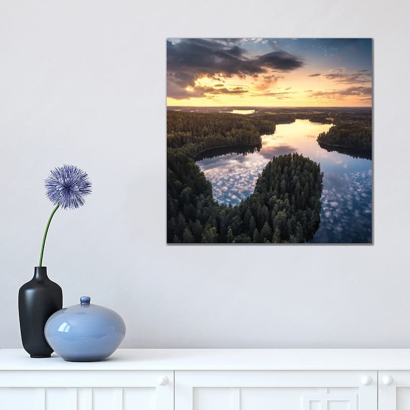 iCanvas "From Birds Eye I" by Lauri Lohi Canvas Print - 18x18x1.5