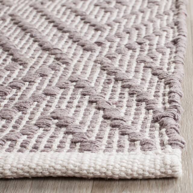 SAFAVIEH Handmade Flatweave Montauk Shkurte Cotton Rug