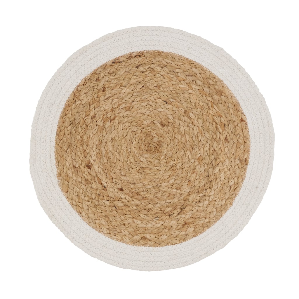 Rustic Jute Braided Placemat (Set of 4)