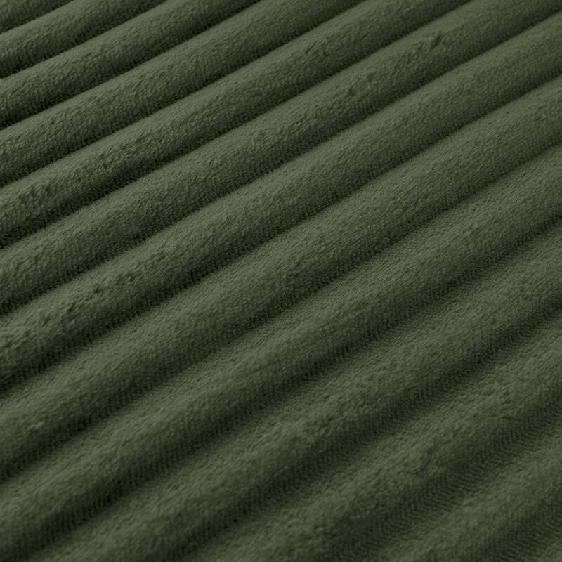 112.6" Corduroy L-Shaped Modular Sectional Sofa with Sleeper (Left)